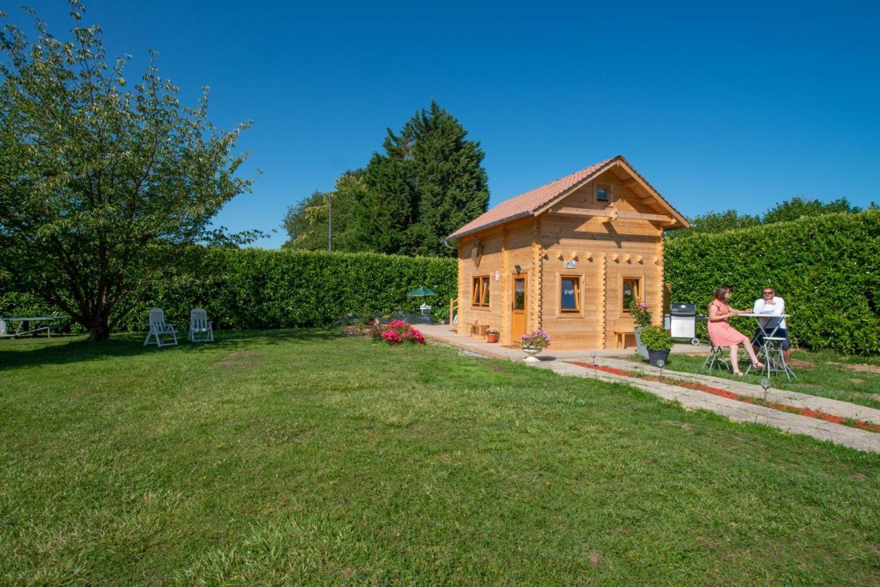Chalet & Spa Sur La Cote Fleurie Обервиль Экстерьер фото