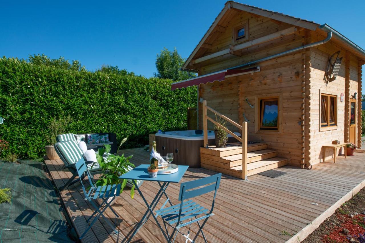Chalet & Spa Sur La Cote Fleurie Обервиль Экстерьер фото