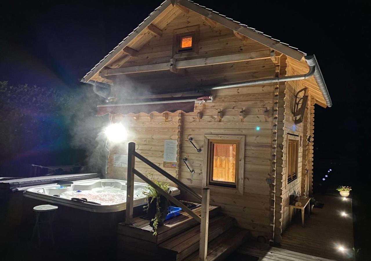 Chalet & Spa Sur La Cote Fleurie Обервиль Экстерьер фото