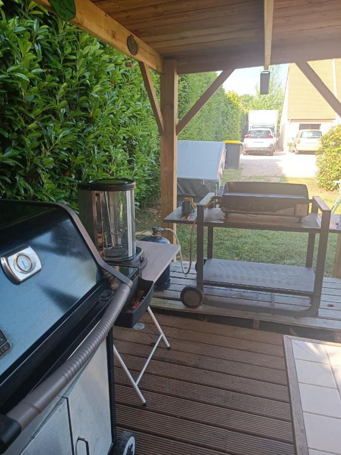 Chalet & Spa Sur La Cote Fleurie Обервиль Экстерьер фото