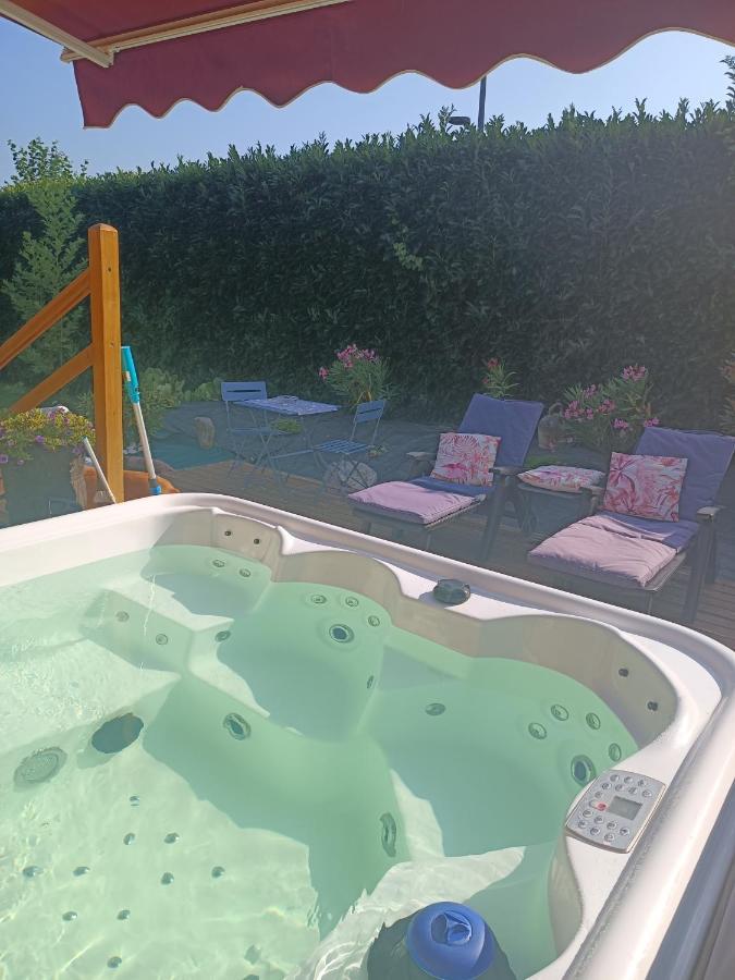 Chalet & Spa Sur La Cote Fleurie Обервиль Экстерьер фото